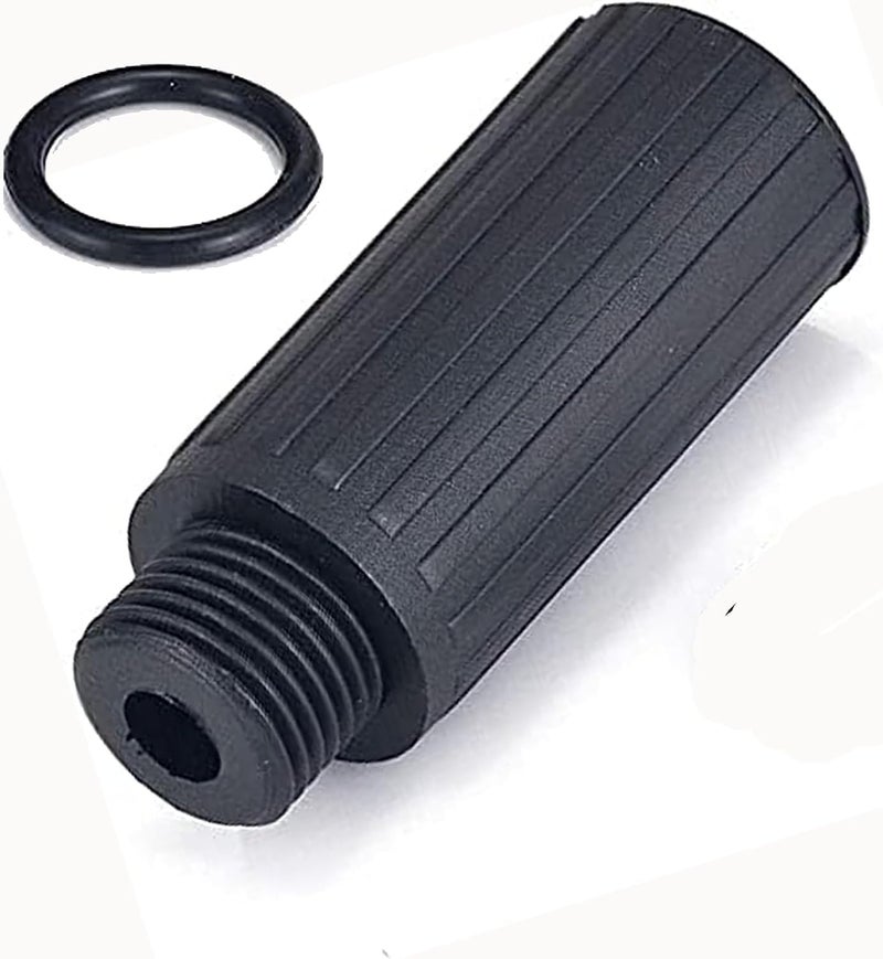 VOGOOPOI 1pcs Oil Cap Plug Air Compressor Craftsman Parts For E100087 Oil fill Cap Craftsman PowermateColeman Husky Oil Replacement Parts Black Thread M15 1.50mm Accessorie - Image 1